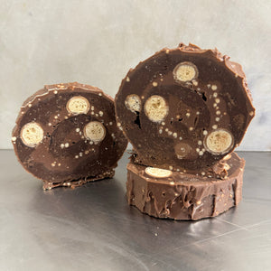 Malteser Brownie Roll Slice