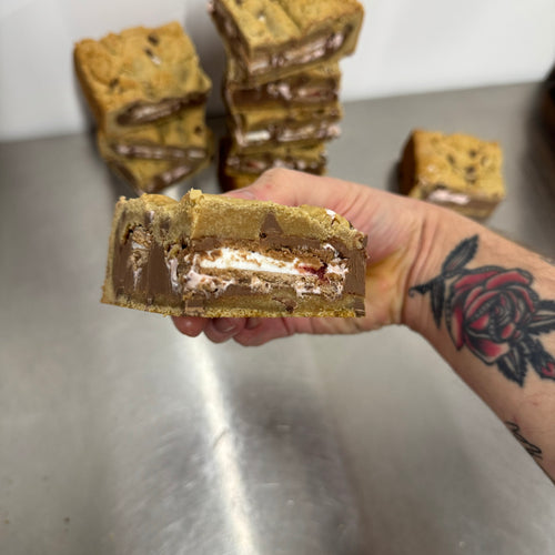 Wagon Wheel Cookie Bar