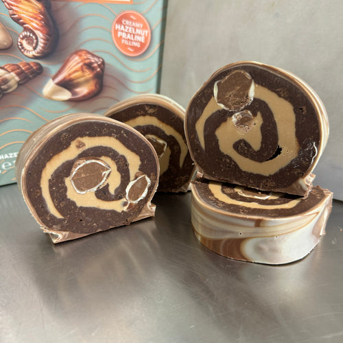 Guylian Praline Brownie Yule Slice