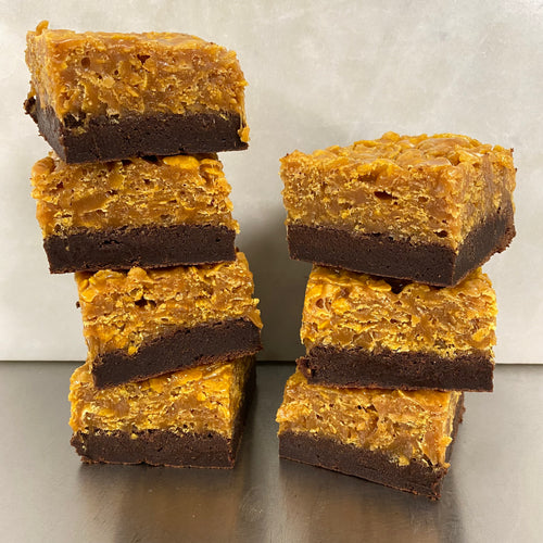 Caramel Cornflake Brownie