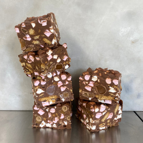 Galaxy Caramel, Rolo & Munchies Rocky Road