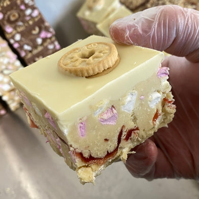 Jammy Dodger Rocky Road